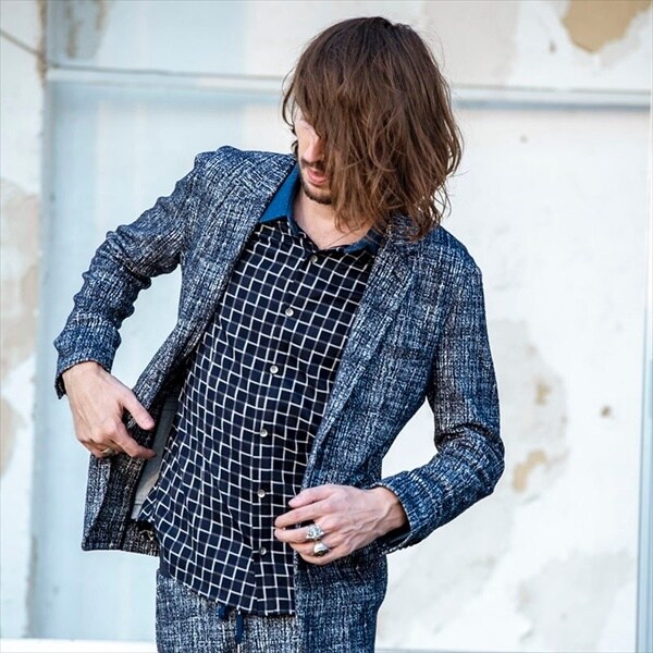 ノーアイディー（NO ID．）/ストレッチジャージー2B−JKT