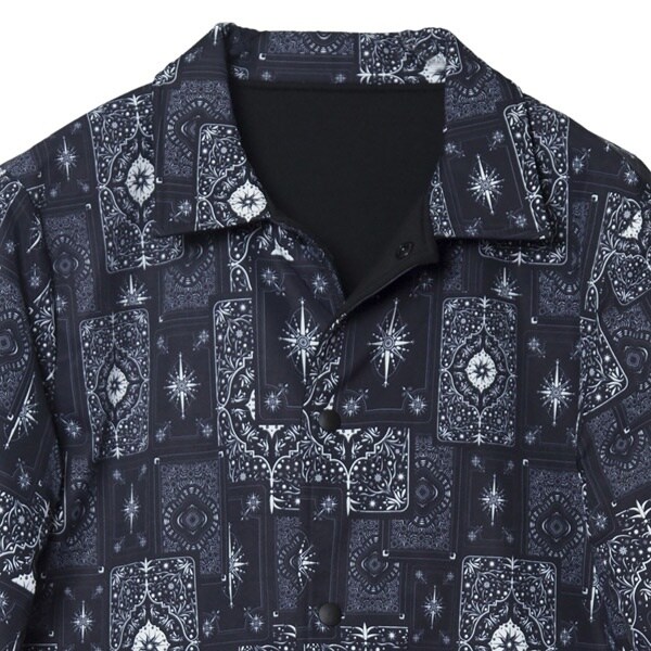 ノーアイディー（NO ID．）/トランププリントリバーシブルコーチJKT