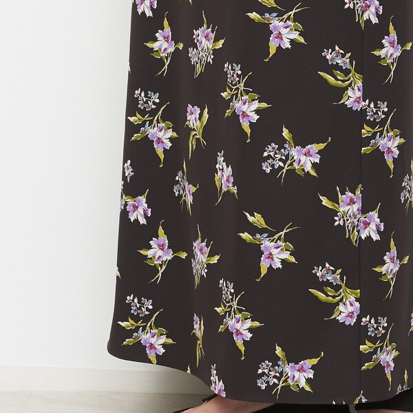 ルージュ・ヴィフ ラクレ（Rouge vif la cle）/フラワープリントワンピース