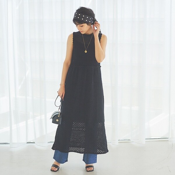 ルージュ・ヴィフ ラクレ（Rouge vif la cle）/レーシーワンピース