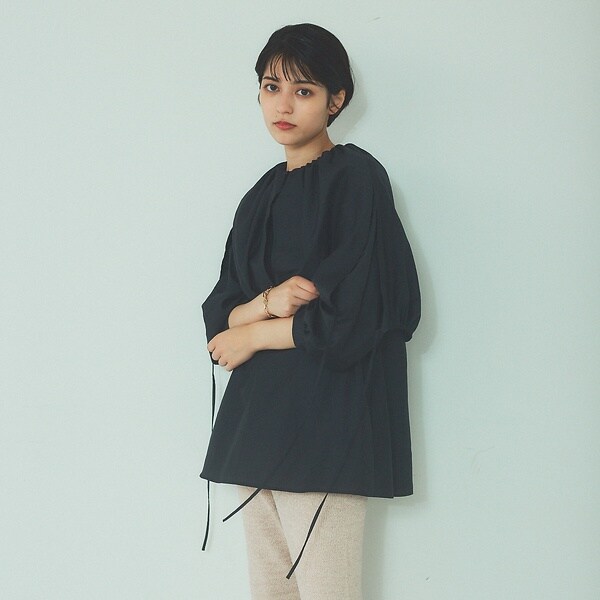 ルージュ・ヴィフ ラクレ（Rouge vif la cle）/大衿ブラウス