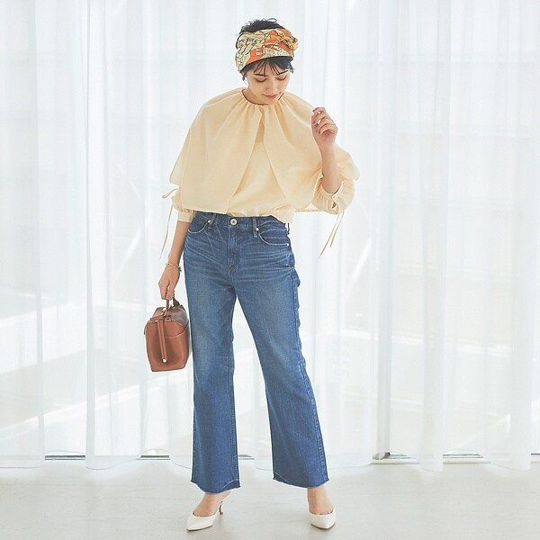 ルージュ・ヴィフ ラクレ（Rouge vif la cle）/大衿ブラウス