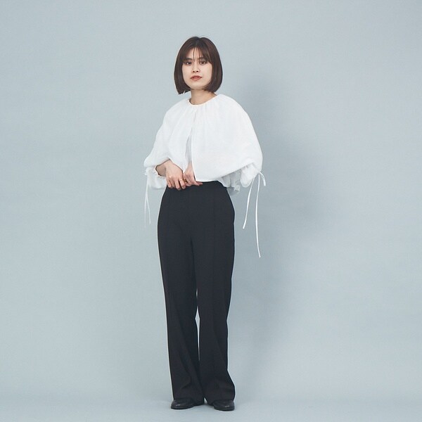 ルージュ・ヴィフ ラクレ（Rouge vif la cle）/大衿ブラウス