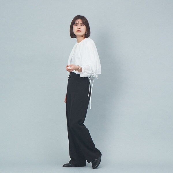 ルージュ・ヴィフ ラクレ（Rouge vif la cle）/大衿ブラウス