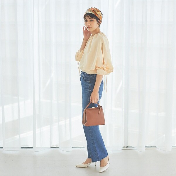 ルージュ・ヴィフ ラクレ（Rouge vif la cle）/大衿ブラウス