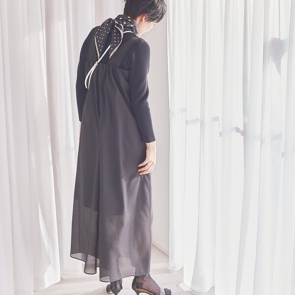 ルージュ・ヴィフ ラクレ（Rouge vif la cle）/【BELLE ROBE】シアーリボンワンピース_1