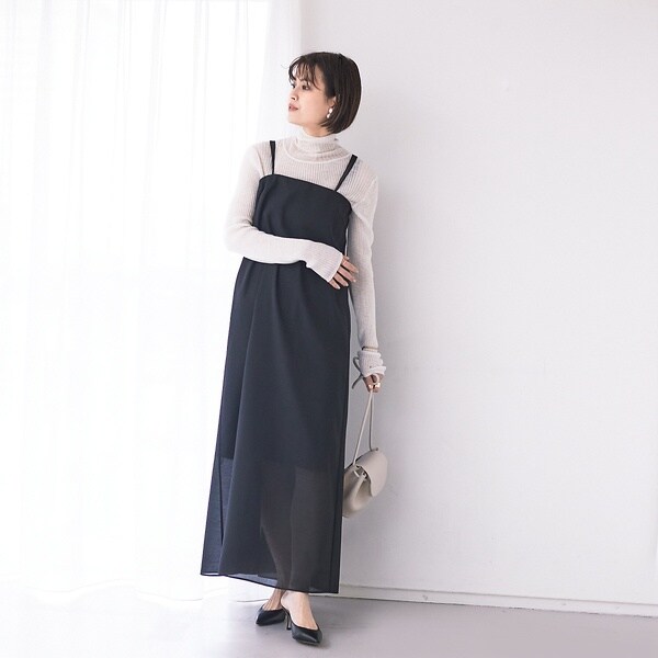 ルージュ・ヴィフ ラクレ（Rouge vif la cle）/【BELLE ROBE】シアーリボンワンピース_2