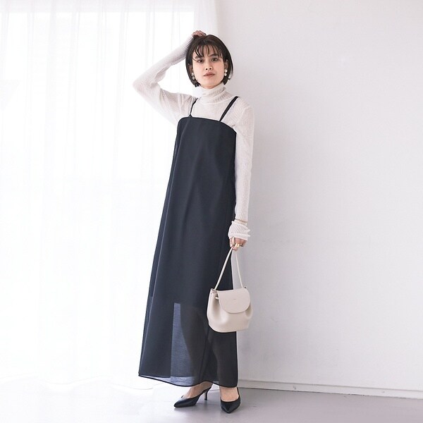 ルージュ・ヴィフ ラクレ（Rouge vif la cle）/【BELLE ROBE】シアーリボンワンピース_11