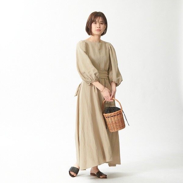 ルージュ・ヴィフ ラクレ（Rouge vif la cle）/3WAYリネンワンピースの通販は