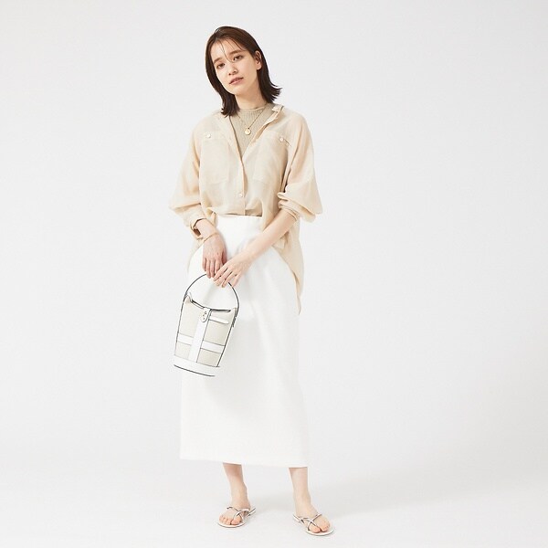 ルージュ・ヴィフ ラクレ（Rouge vif la cle）/【XSサイズ展開】4WAYストレッチタイトスカート_3