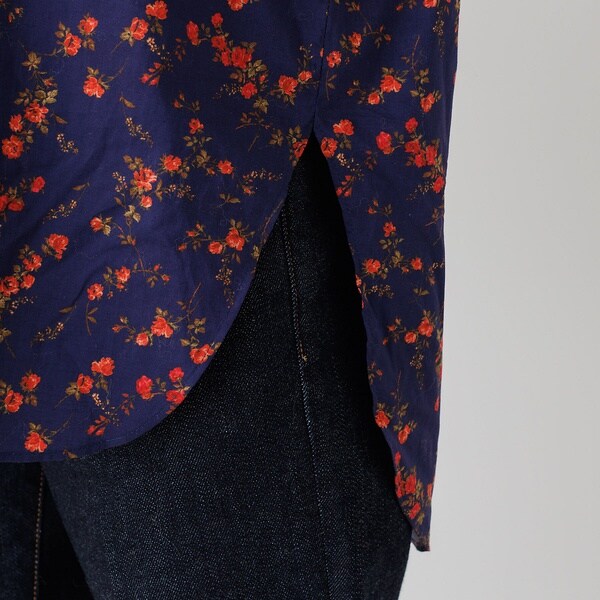 ルージュ・ヴィフ ラクレ（Rouge vif la cle）/フラワープリントフリル