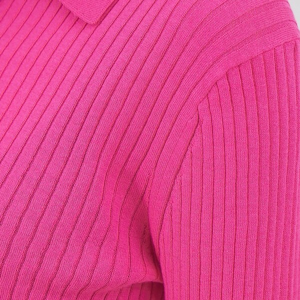 ルージュ・ヴィフ ラクレ（Rouge vif la cle）/コットンシルクリブカーディガン