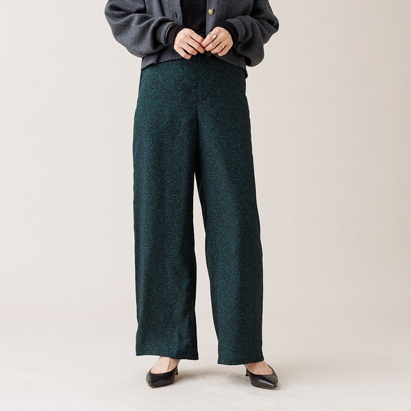 ルージュ・ヴィフ ラクレ（Rouge vif la cle）/【セットアップ対応】フラワープリントパンツ