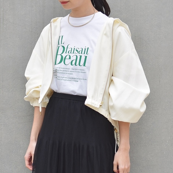 ルージュ・ヴィフ ラクレ（Rouge vif la cle）/フーディーブルゾン