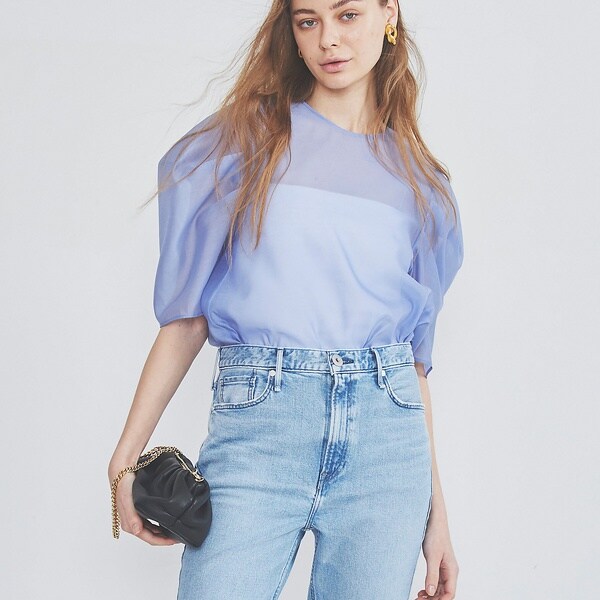 ルージュ・ヴィフ ラクレ（Rouge vif la cle）/シアータックスリーブブラウスの通販は