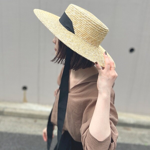 ルージュ・ヴィフ ラクレ(Rouge vif la cle)/【Benelli Montacone/ベネリモンタコーネ】テープハットの通販は