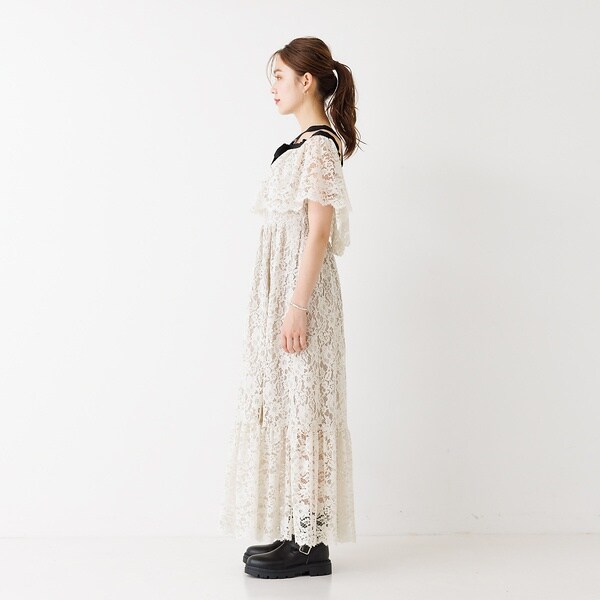 ルージュ・ヴィフ ラクレ（Rouge vif la cle）/バイカラーリボン