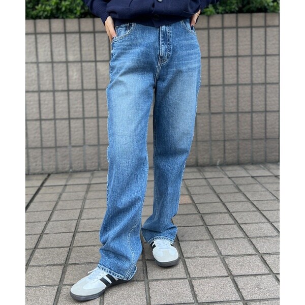 ルージュ・ヴィフ ラクレ（Rouge vif la cle）/【RED CARD/レッドカード】One−Day ルーズストレート デニム