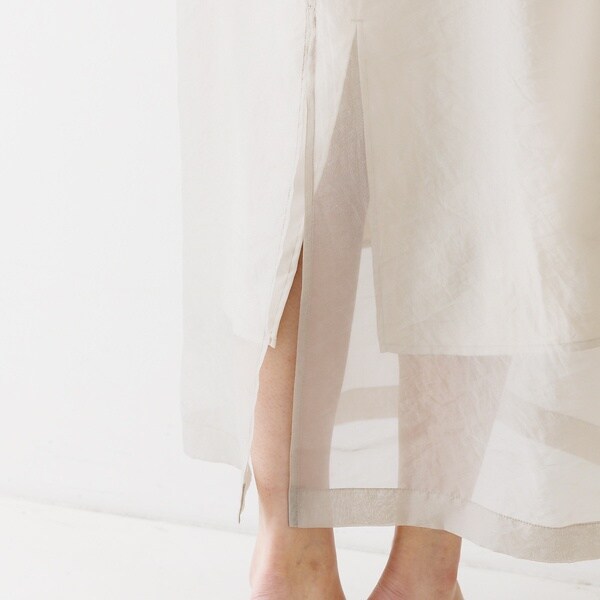 ルージュ・ヴィフ ラクレ（Rouge vif la cle）/オーガンジーレイヤード