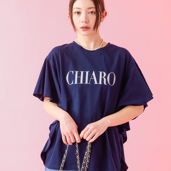 ルージュ・ヴィフ ラクレ（Rouge vif la cle）/＜別注＞【MICA&DEAL /マイカアンドディール】ロゴTシャツ / フレアス