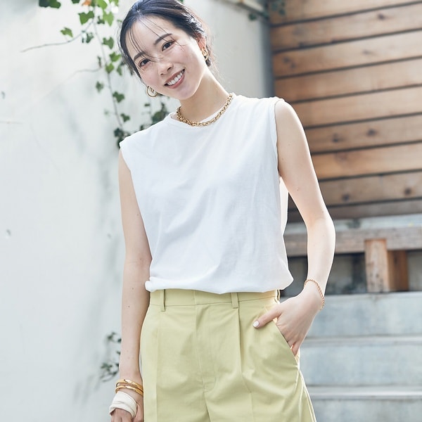 ルージュ・ヴィフ ラクレ（Rouge vif la cle）/【GREY CHORD /グレーコード】ノースリーブトップス / SOFIE