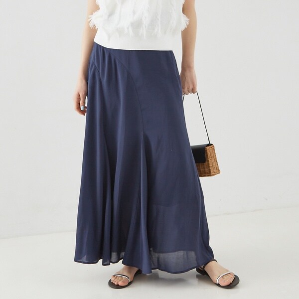 ルージュ・ヴィフ ラクレ（Rouge vif la cle）/フィブリルローン切り替えマキシスカート