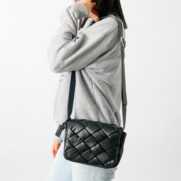 ルージュ・ヴィフ ラクレ（Rouge vif la cle）/【ARUTEMIKA/アルテミカ】イントレチャート ショルダーバッグ / 編み込