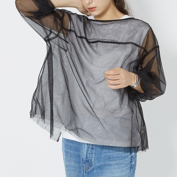 ルージュ・ヴィフ ラクレ（Rouge vif la cle）/2WAYチュールシアーブラウス