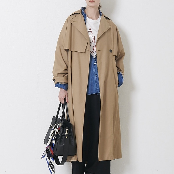 ルージュ・ヴィフ ラクレ（Rouge vif la cle）/変形トレンチコート