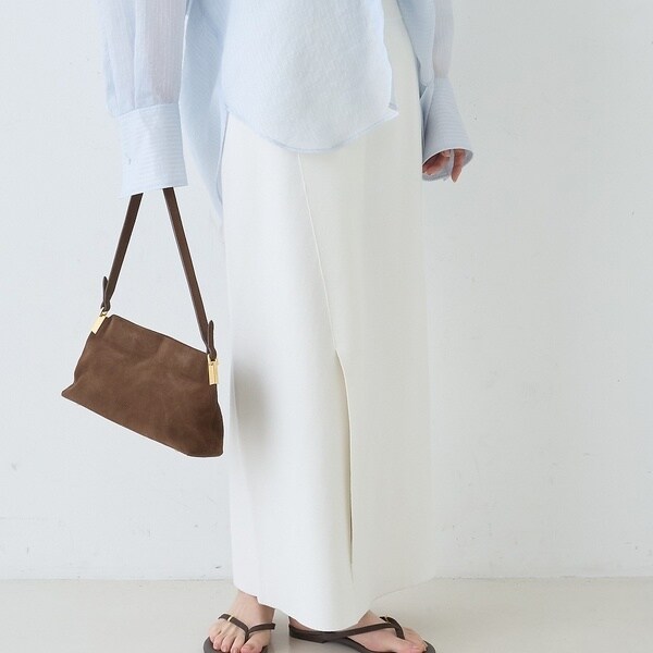 ルージュ・ヴィフ ラクレ（Rouge vif la cle）/【MAESTOSO/マエストソ】スクエアスウェードバッグ　ポーチ付き_19