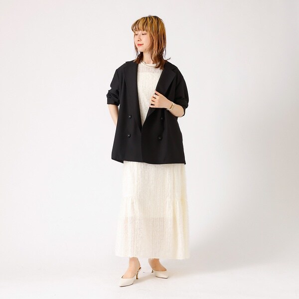 ルージュ・ヴィフ ラクレ（Rouge vif la cle）/フェザーノースリーブ