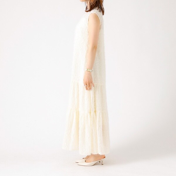 ルージュ・ヴィフ ラクレ（Rouge vif la cle）/フェザーノースリーブ