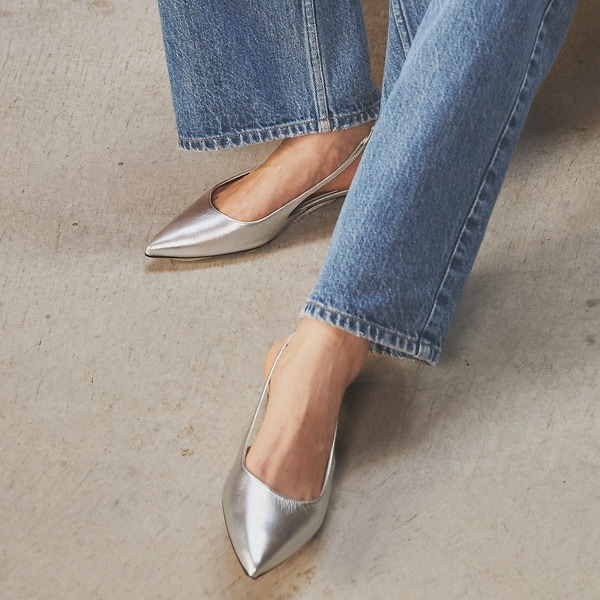 ルージュ・ヴィフ ラクレ（Rouge vif la cle）/【BRENTELLA/ブレンテッラ】CLARA バックスリングフラットミュール