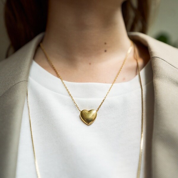 ルージュ・ヴィフ ラクレ（Rouge vif la cle）/【FULL OF GRACE/フル オブ グレイス 】ハートモチーフネックレスの通販は