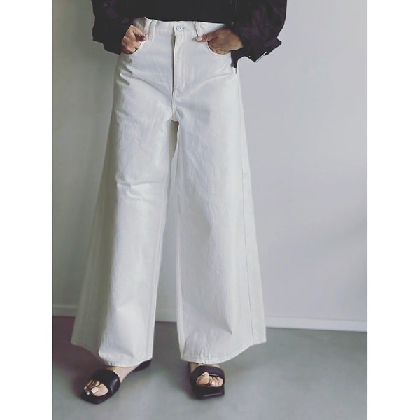 ルージュ・ヴィフ ラクレ（Rouge vif la cle）/【woadblue /ウォードブルー】WIDE PANTS / ワイドデニム /の通販は