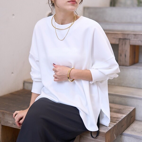 ルージュ・ヴィフ ラクレ（Rouge vif la cle）/ダンボールフォルムプルオーバー