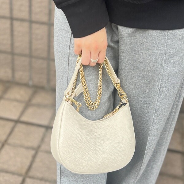 ルージュ・ヴィフ ラクレ（Rouge vif la cle）/【AULENTTI/オウレンティ】スモールハーフムーンショルダーバッグの通販は 9,504円