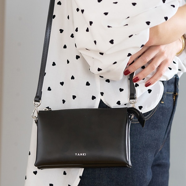 ルージュ・ヴィフ ラクレ（Rouge vif la cle）/【YAHKI/ヤーキ】SOFT W FACE ミニショルダーバッグ