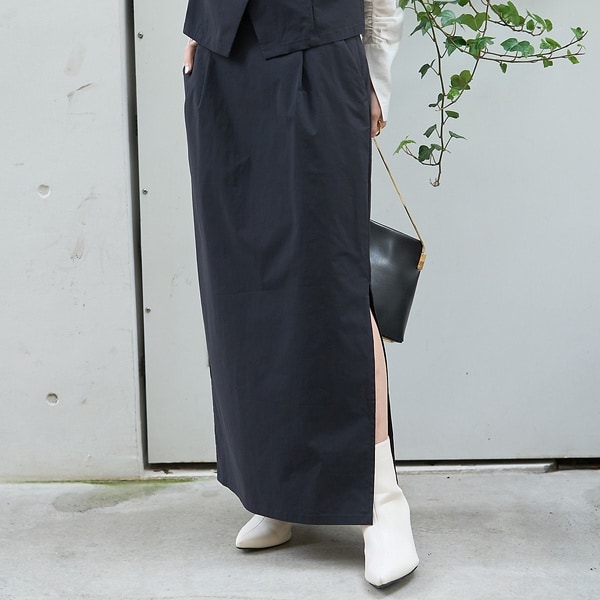 ルージュ・ヴィフ ラクレ（Rouge vif la cle）/【セットアップ対応】サイドスリットタイトスカート