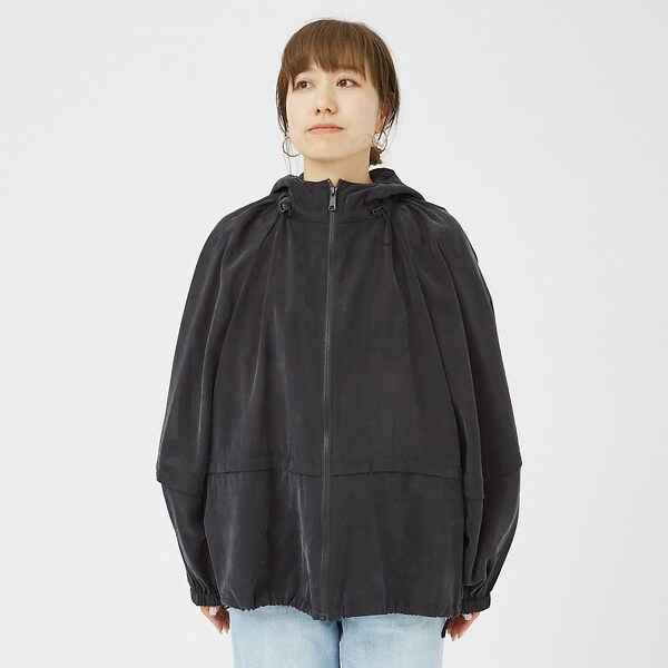 Rouge vif la cle フィブリルシアーフーディーブルゾン　ほぼ未使用 ルージュ・ヴィフ ラクレ（Rouge vif la cle）/フィブリルシアー