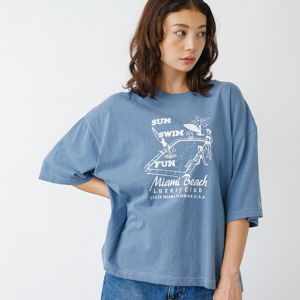 ルージュ・ヴィフ ラクレ（Rouge vif la cle）/【PARROTT CANVAS/パロットキャンバス】グラフィックTシャツ　デラン