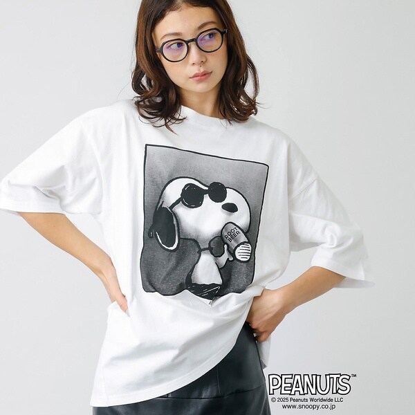 ルージュ・ヴィフ ラクレ（Rouge vif la cle）/【JOHNBULL/ジョンブル】PEANUTS プリントTシャツ / スヌーピー 6,776円