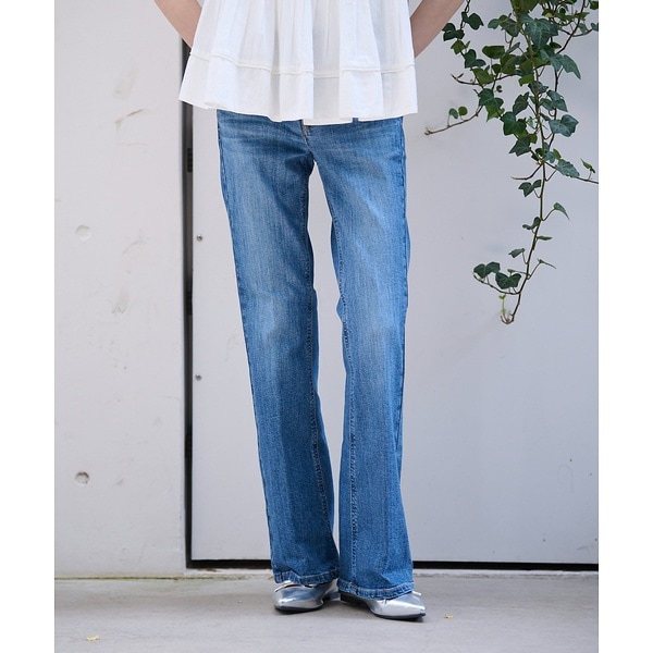 ルージュ・ヴィフ ラクレ（Rouge vif la cle）/【SOMETHING/サムシング】LISA フレアデニムパンツ【WEB限定】