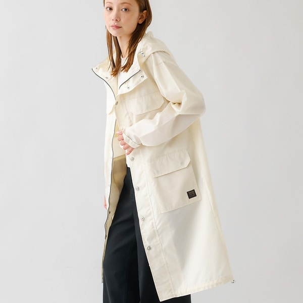 ルージュ・ヴィフ ラクレ（Rouge vif la cle）/【TAION/タイオン】ナイロン フード コート / ノンダウン ミリタリー【W