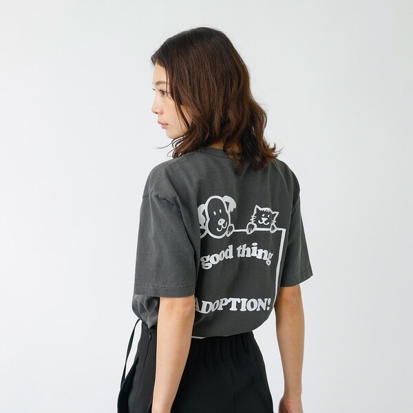 ルージュ・ヴィフ ラクレ（Rouge vif la cle）/【MIXTA/ミクスタ】プリント Tシャツ / ロゴTシャツ / ねこ / 半袖_7