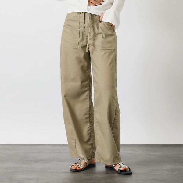 ルージュ・ヴィフ ラクレ（Rouge vif la cle）/【SOMETHING/サムシング】リラックス カーブベイカーパンツ 【WEB限定