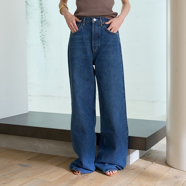 【NEW】ルージュ・ヴィフ ラクレ（Rouge vif la cle）/【AGOLDE/エーゴールドイー】DAME JEAN NO CUFF  ハイライ