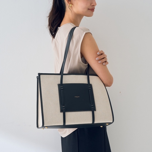 ルージュ・ヴィフ ラクレ（Rouge vif la cle）/【DEMELLIER/デメリエー】The Capri キャンパストートバッグ