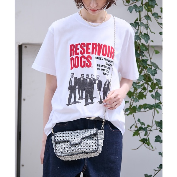 ルージュ・ヴィフ ラクレ（Rouge vif la cle）/【Swaraj/スワラージ】手編みのメタリックマクラメBAG / チェーンミニバ