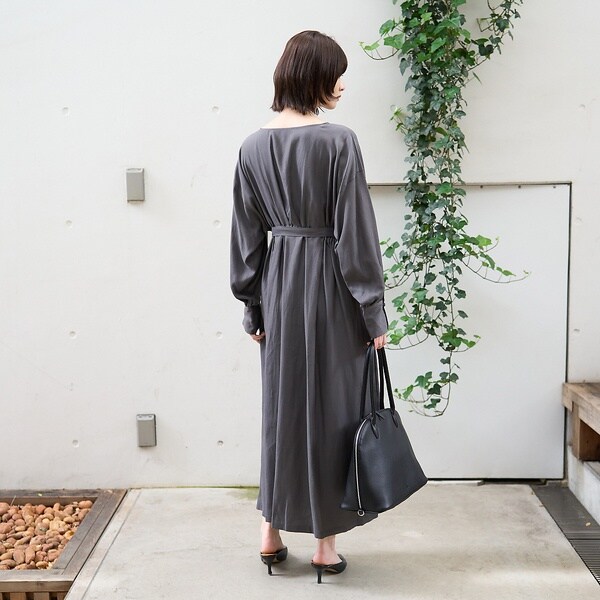 ルージュ・ヴィフ ラクレ（Rouge vif la cle）/ヴィンテージキュプラウエストマークワンピース_14